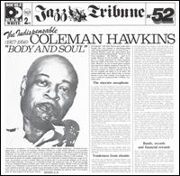 COLEMAN HAWKINS - The Indispensable 'Body and Soul' 1927 / 1956 cover 