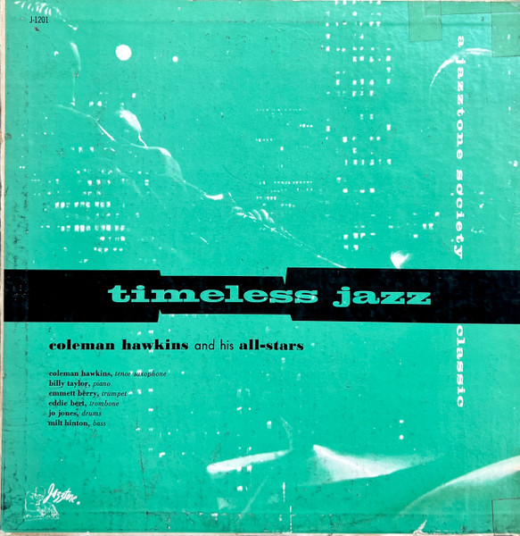 COLEMAN HAWKINS - Timeless Jazz(aka Improvisations Unlimited) cover 