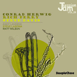 CONRAD HERWIG - Steve Davis, Conrad Herwig, Rich Perry : Jam Session Vol. 28 cover 