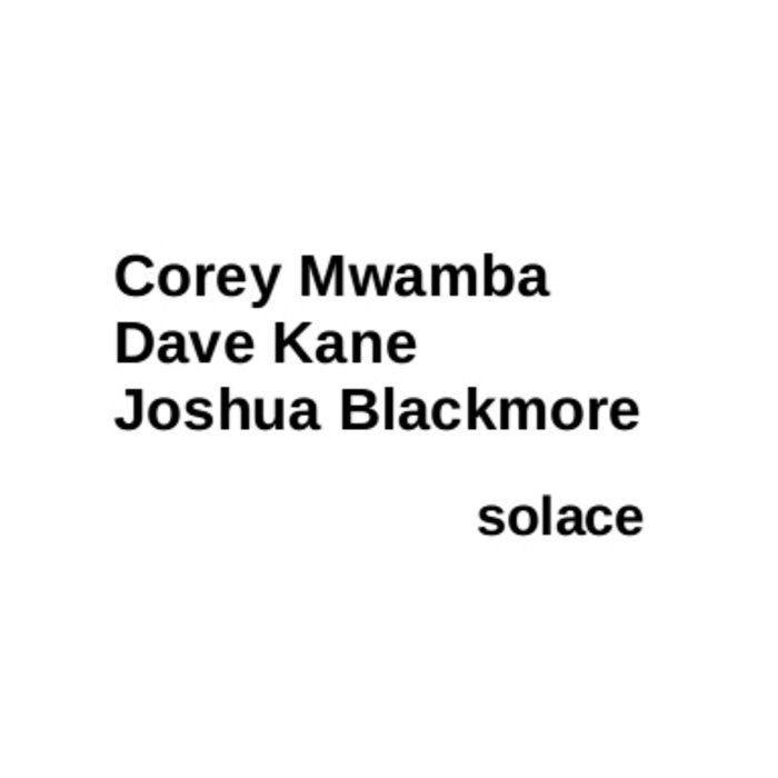 COREY MWAMBA - solace cover 