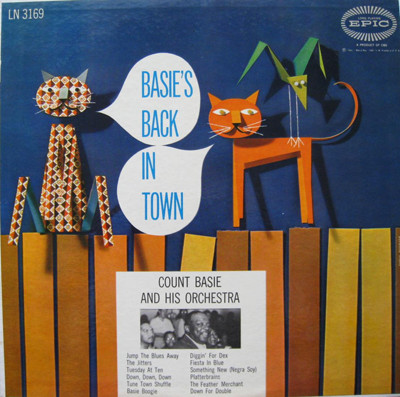 COUNT BASIE - Basie's Back In Town cover 