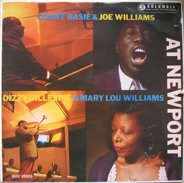 COUNT BASIE - Count Basie & Joe Williams / Dizzy Gillespie & Mary Lou Williams ‎: At Newport cover 