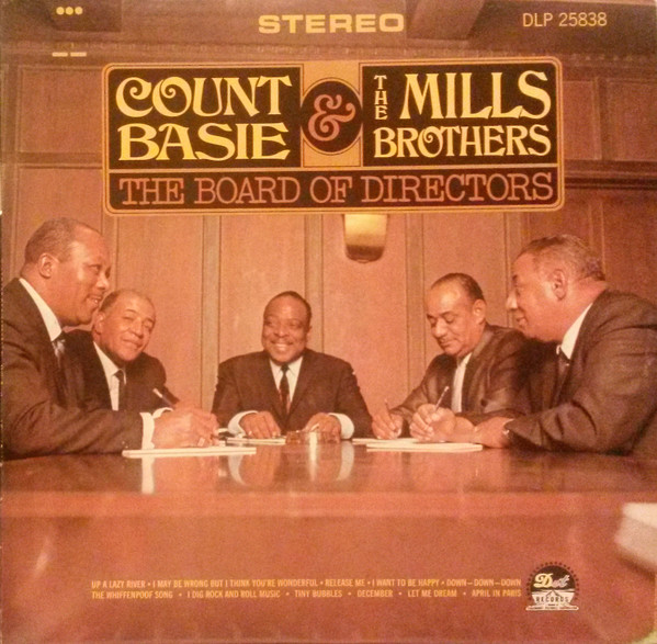 COUNT BASIE - Count Basie & The Mills Brothers ‎: The Board Of Directors cover 
