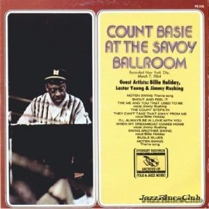 COUNT BASIE - Count Basie at the Savoy Ballroom, New York City 1937 cover 