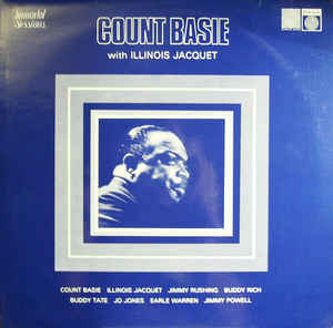 COUNT BASIE - Count Basie With Illinois Jacquet cover 