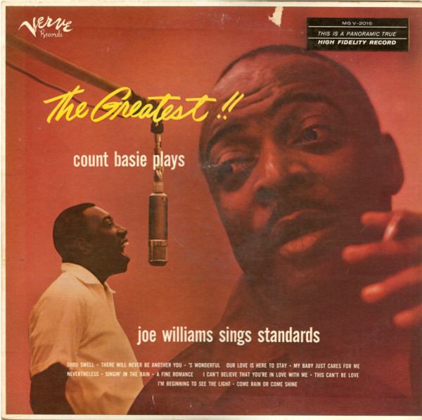 COUNT BASIE - The Greatest! Count Basie Plays...Joe Williams Sings Standards cover 