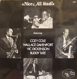 COZY COLE - Cozy Cole, Buddy Tate, Wallace Davenport, Vic Dickenson : Nice All Stars cover 