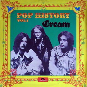 CREAM - Pop History, Vol. 1 cover 