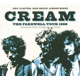 CREAM - The Farewell Tour 1968 cover 