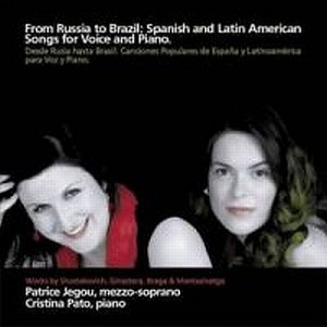 CRISTINA PATO - From Russia to Brazil (With Patrice Jegou) cover 