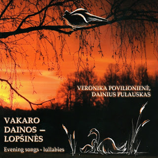 DAINIUS PULAUSKAS - Dainius Pulauskas, Veronika Povilionienė : Vakaro Dainos-Lopšinės cover 