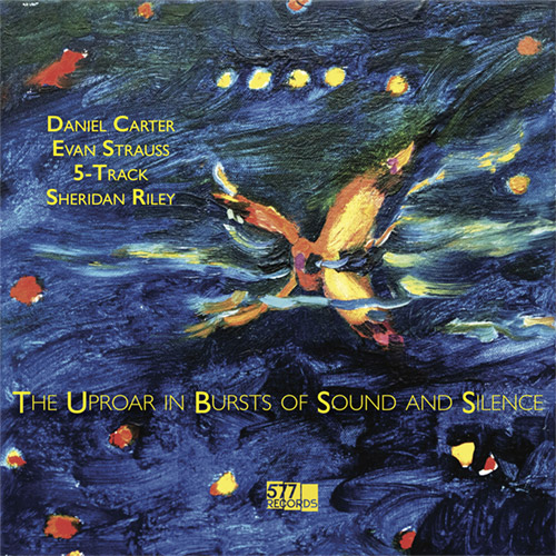 DANIEL CARTER - Daniel Carter / Evan Straus / 5-Track / Sheridan Riley : The Uproar In Bursts Of Sound And Silence cover 