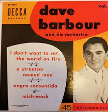 DAVE BARBOUR - Dave Barbour cover 
