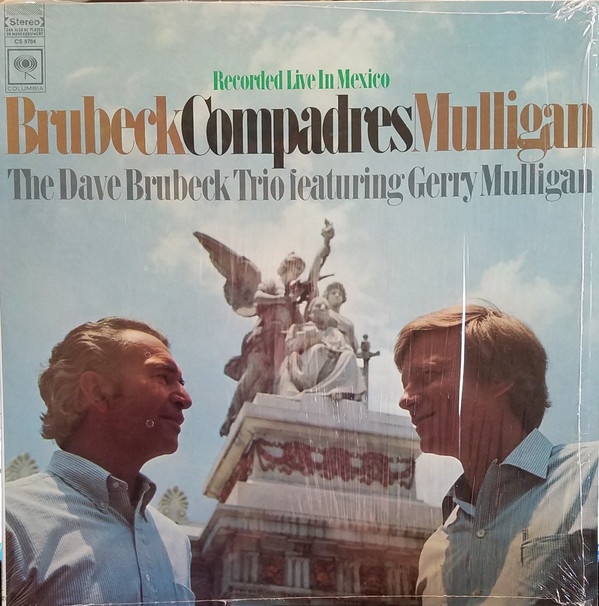DAVE BRUBECK - The Dave Brubeck Trio Featuring Gerry Mulligan ‎: Compadres cover 