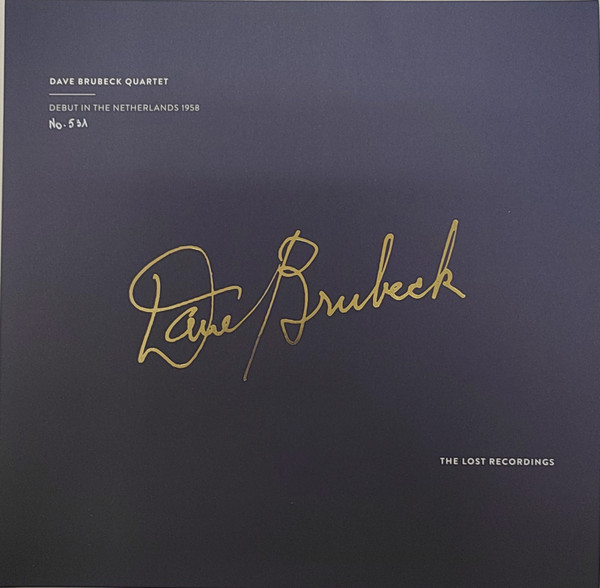 DAVE BRUBECK - The Dave Brubeck Quartet : Debut In Netherlands 1958 cover 
