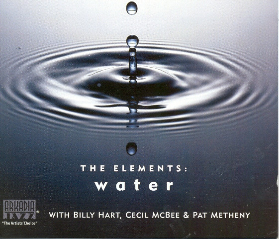 DAVE LIEBMAN - David Liebman with Billy Hart, Cecil McBee & Pat Metheny ‎: The Elements - Water cover 