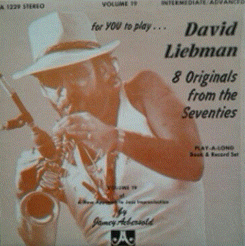 DAVE LIEBMAN - Volume 19 (8 Originals From The Seventies) cover 