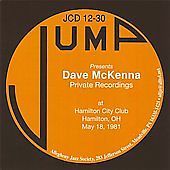 DAVE MCKENNA - Private Recordings At Keyboards Lounge Fireview Park,OH May 18,1981 cover 