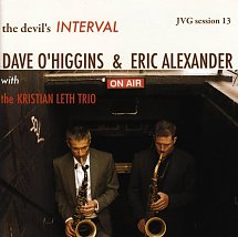 DAVE O'HIGGINS - The Devil's Interval cover 