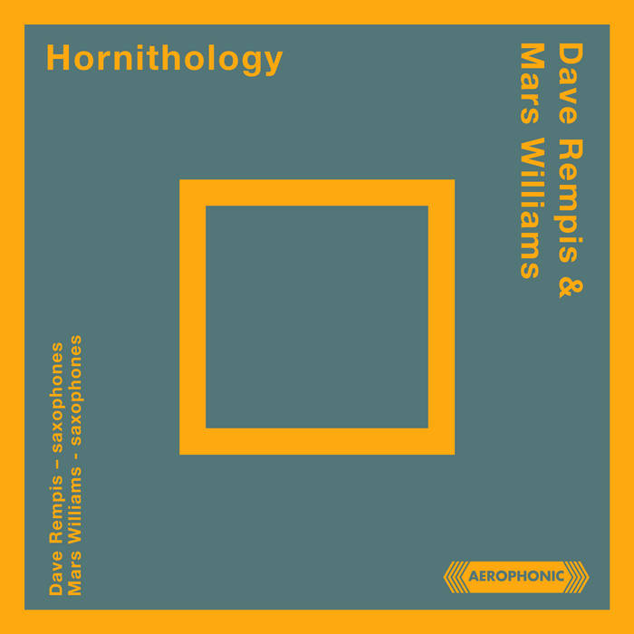 DAVE REMPIS - Dave Rempis & Mars Williams : Hornithology cover 