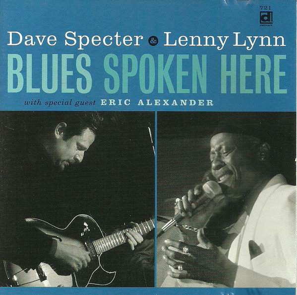 DAVE SPECTER - Dave Specter Eric Alexander Lenny Lynn  : Blues Spoken Here cover 