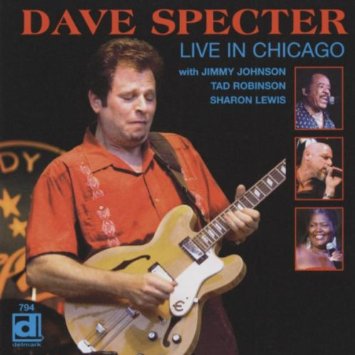DAVE SPECTER - Live in Chicago cover 