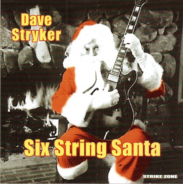 DAVE STRYKER - Six String Santa cover 