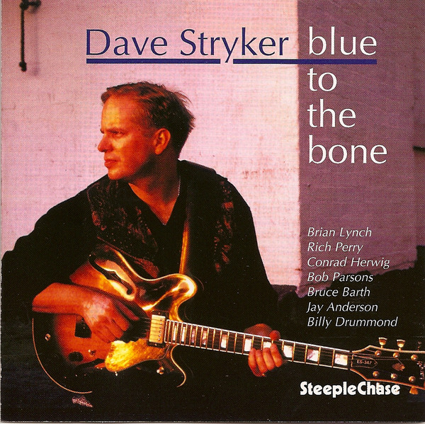 DAVE STRYKER - Blue to the Bone cover 
