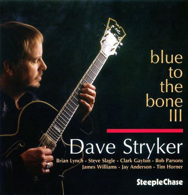DAVE STRYKER - Blue to the Bone III cover 