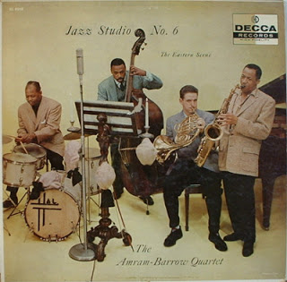 DAVID AMRAM - The Amram-Barrow Quartet : Jazz Studio No. 6. The Eastern Scene cover 