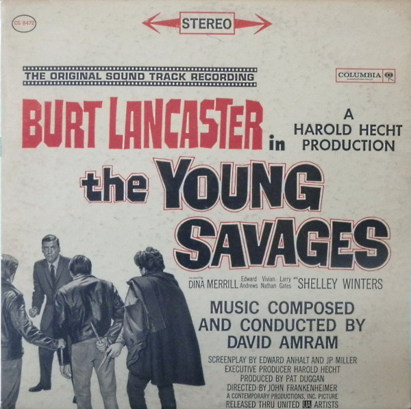DAVID AMRAM - The Young Savages (An Original Sound Track Recording) cover 