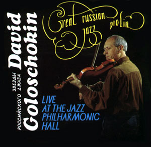 DAVID GOLOSCHEKIN - Live at the Jazz Philharmonic Hall cover 
