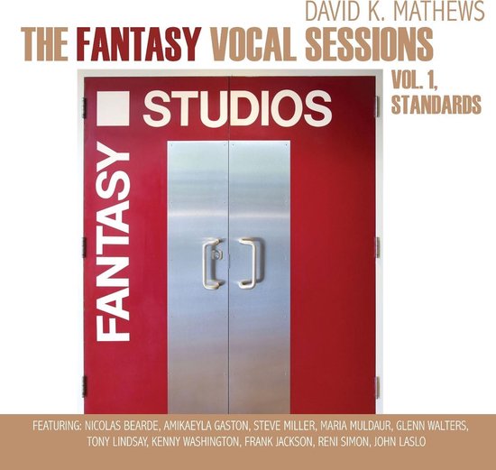 DAVID K. MATHEWS - The Fantasy Vocal Sessions Vol. 1 Standards cover 