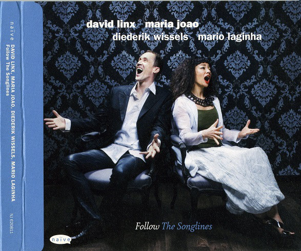 DAVID LINX - David Linx, Maria João, Diederik Wissels, Mário Laginha ‎: Follow The Songlines cover 