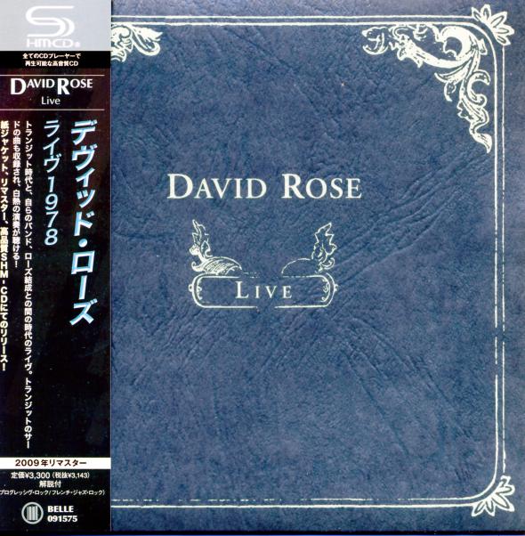 DAVID ROSE - Live cover 