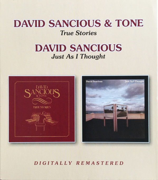 DAVID SANCIOUS - True Stories / Just As I Thought cover 