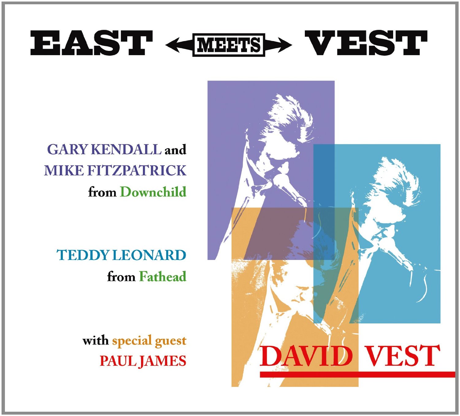 DAVID VEST - East Meets Vest cover 