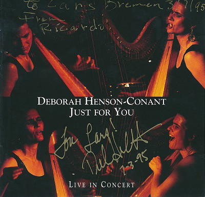 DEBORAH HENSON-CONANT - Just for You cover 