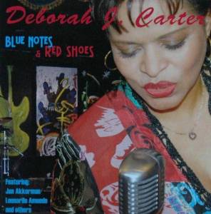 DEBORAH J. CARTER - Blue Notes and Red Shoes cover 