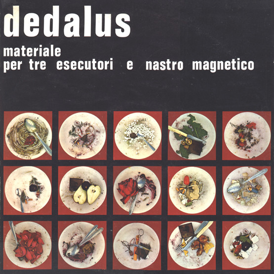 DEDALUS - Materiale Per Tre Esecutori E Nastro Magnetico cover 