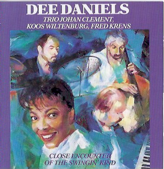 DEE DANIELS - Dee Daniels, Trio Johan Clement : Close Encounters Of The Swinging' Kind cover 