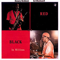 DEWEY REDMAN - Red Black in Willisau (with Ed Blackwell) cover 