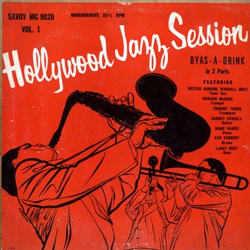 DEXTER GORDON - Hollywood Jazz Session - Vol. 1 cover 