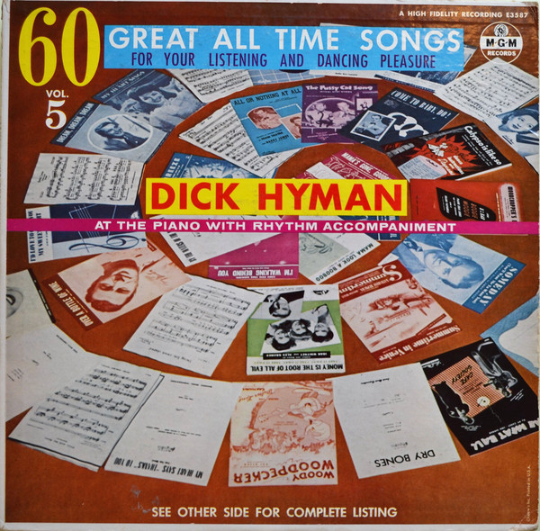DICK HYMAN - 60 Great All Time Songs Vol. 5 cover 