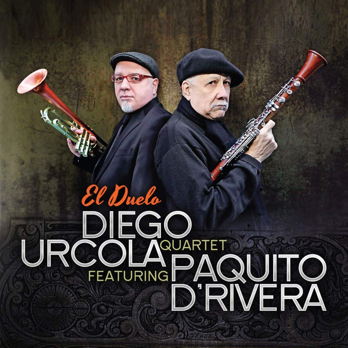 DIEGO URCOLA - Diego Urcola Quartet Featuring Paquito D’Rivera : El Duelo cover 