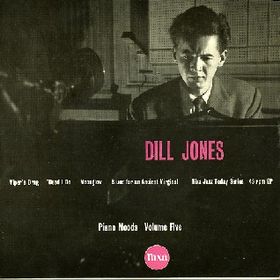 DILL JONES - Piano Moods Volume Five cover 