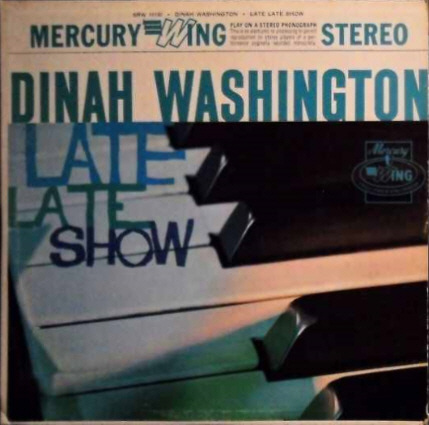 DINAH WASHINGTON - Late Late Show cover 