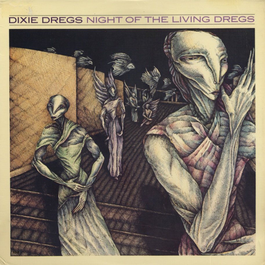 DIXIE DREGS - Night of the Living Dregs cover 