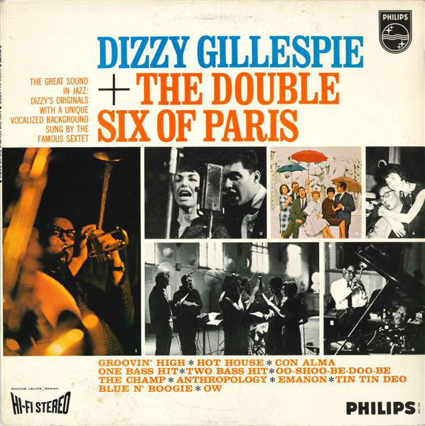 DIZZY GILLESPIE - Dizzy Gillespie & the Double Six of Paris cover 