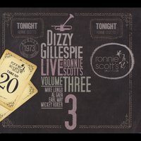 DIZZY GILLESPIE - Live At Ronnie Scott's, Vol. III cover 